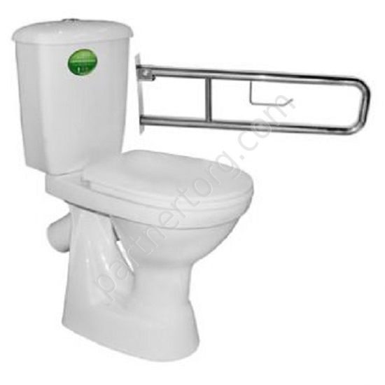 Персона  напольный унитаз с поручнем для людей с ограниченными возможностями Оскольская керамика