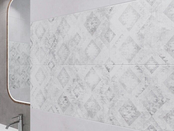 Sorel настенная плитка белая матовая декофон 31х63см Azori