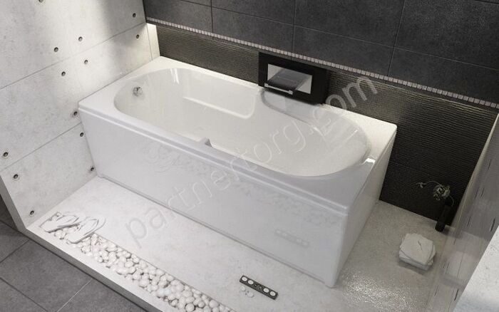 Фьюче прямоугольная акриловая ванна Riho 180х80см