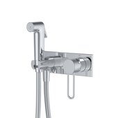 Duna Iddis хром смеситель скрытого монтажа с гигиеническим душем DUNSBV0i08