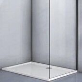 Veconi KP05B-70-01-C4 боковая панель 70х190 см, профиль черный, стекло прозрачное