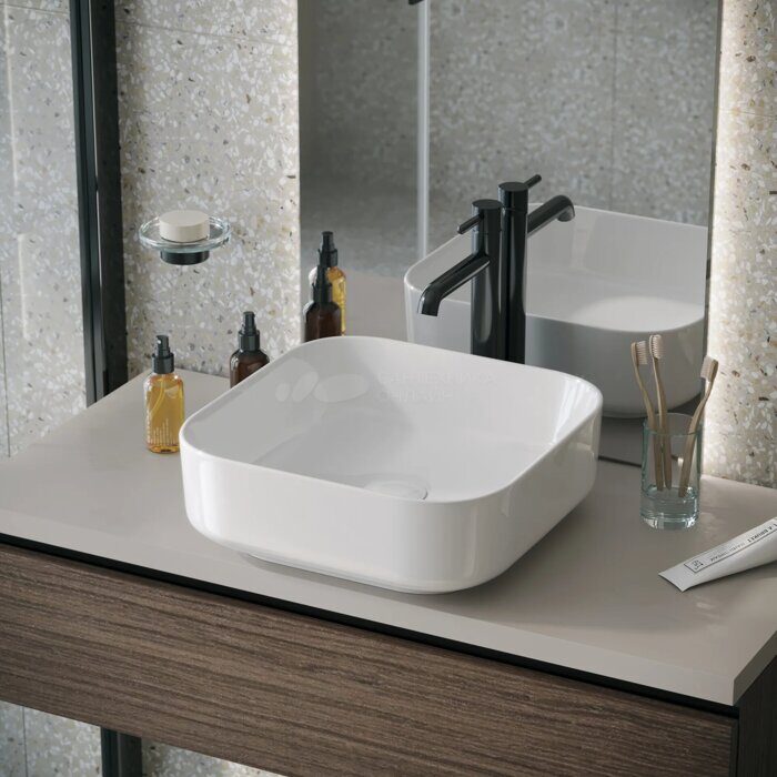 Grossman GR-3055 накладная раковина 38х38х12.5см