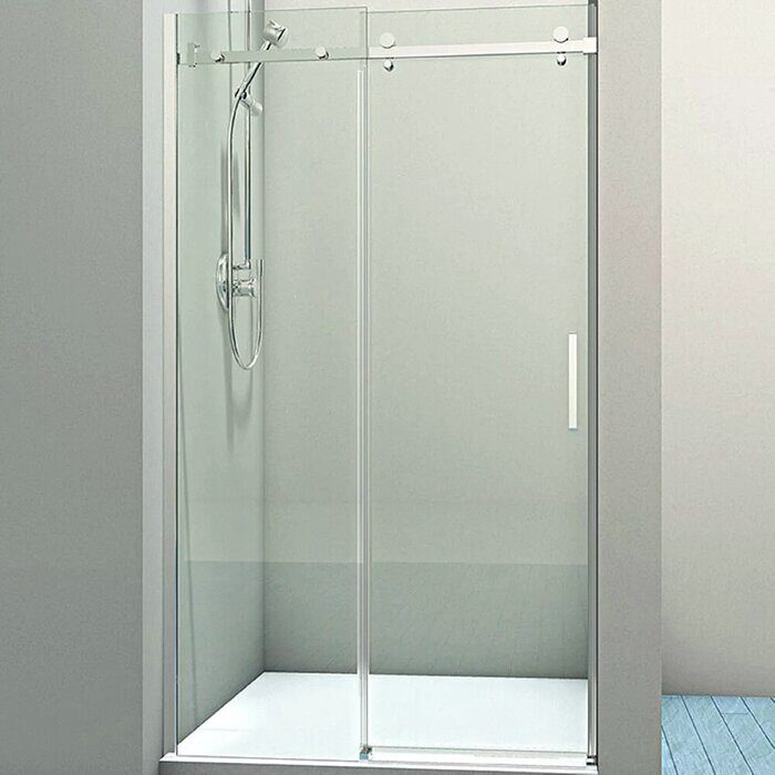 Veconi VN74-140-01-C4 душевая дверь, раздвижная, 140х195 см, профиль хром