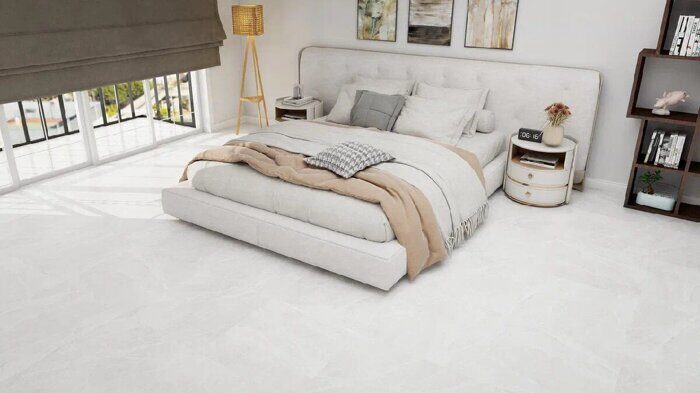 Worner White Sugar керамогранит полированный Duna Bluezone 60х60см