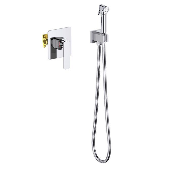 Torne Timo 4389/00SM хром смеситель с гигиеническим душем встроенный