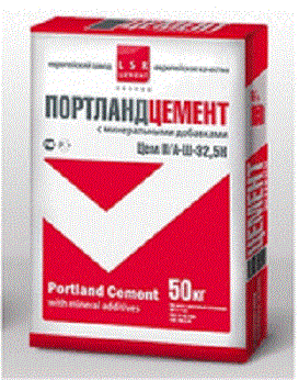 Портландцемент М-400 Д 20 50 кг