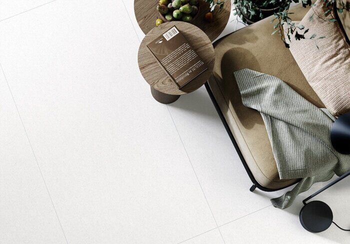 Absolute Ice Delacora керамогранит белый матовый 120х60см