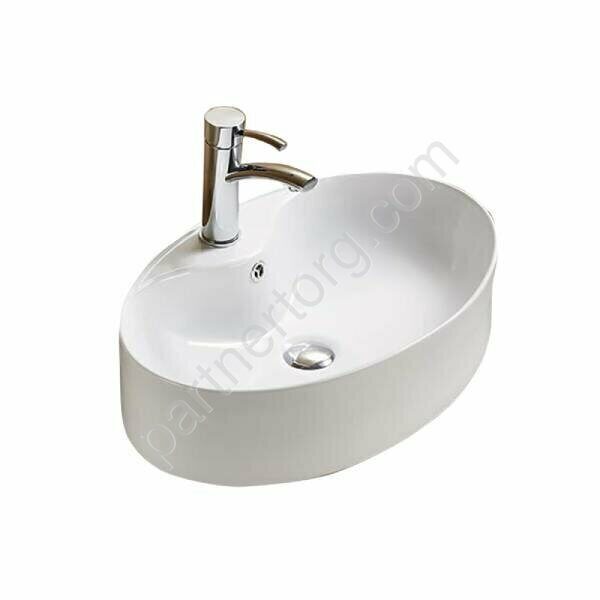 Раковина накладная 320301-805 55х40х15 см