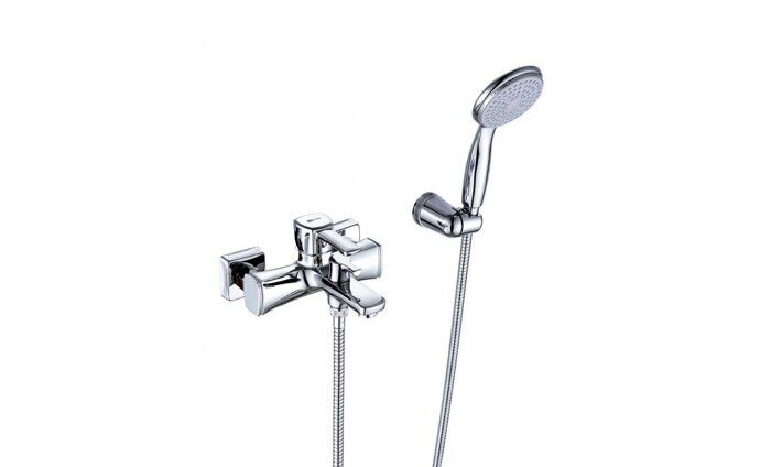 Evitta LM0514C, смеситель для ванны и душа с 1-функциональной лейкой, хром Lemark