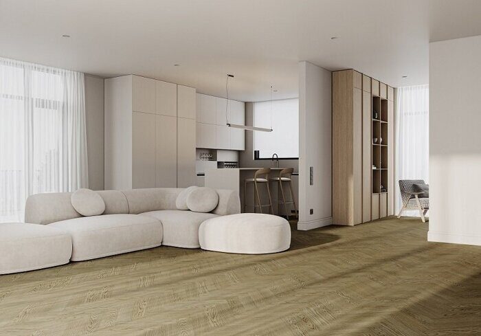 Дуб Конго 44-1258-54 Quartz Parquet Fargo замковый кварцевый паркет