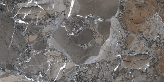 Opera серо-бежевый керамогранит матовый карвинг Global Tile 120х60см