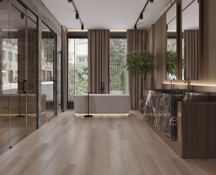Агат Титан 6 SPC замковая кварцвиниловый ламинат Alpine Floor ECO 28-5