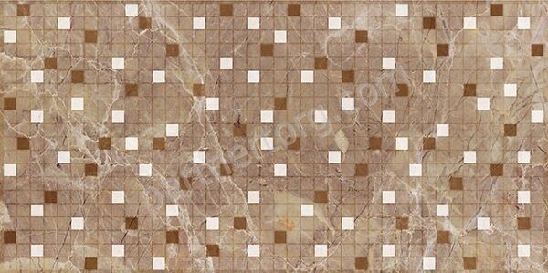 Nemo Helias коричневый полированный керамический декор 20х40см Laparet 04-01-1-08-03-15-1362-0