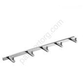 Gappo G202-5 планка с 5-ю крючками хром