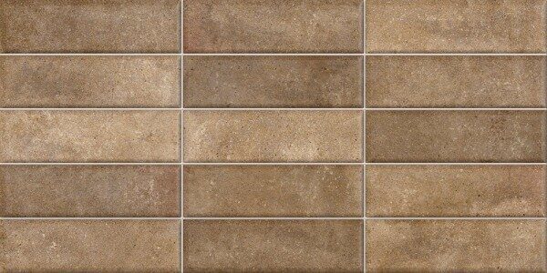 Elbrus Brick Marron New Trend настенная плитка коричневая матовая кирпичик 30х60 см