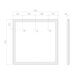 Geometry Classic 700 зеркало с LED - подсветкой для ванной комнаты