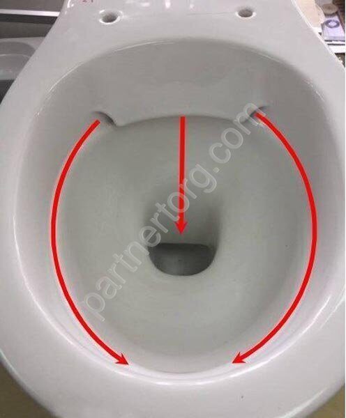 Patio безободковый подвесной унитаз Jacob Delafon