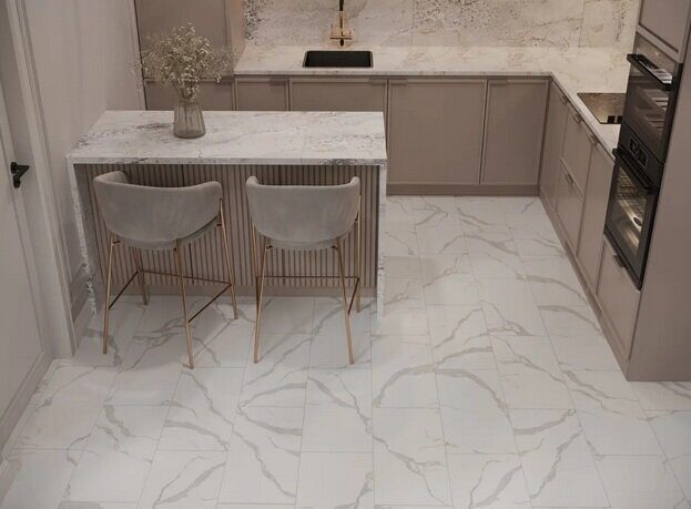 Onyx Glow 1009-3 замковый кварц-виниловый SPC ламинат Alpine Floor