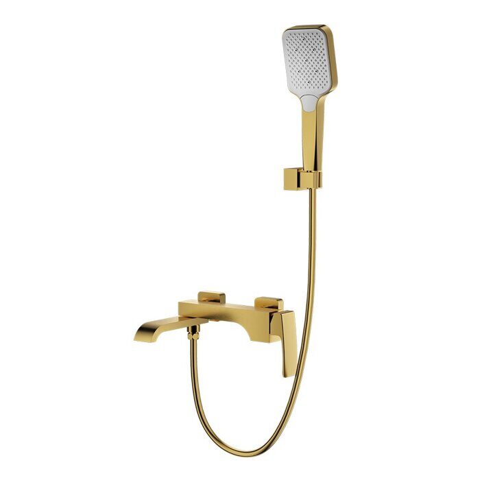 Raglo R02.30.03 смеситель для ванны, сатин золотой