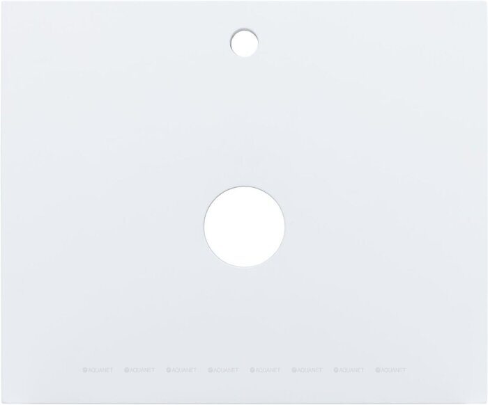 Терра 90 столешница на тумбу белый матовый Aquanet