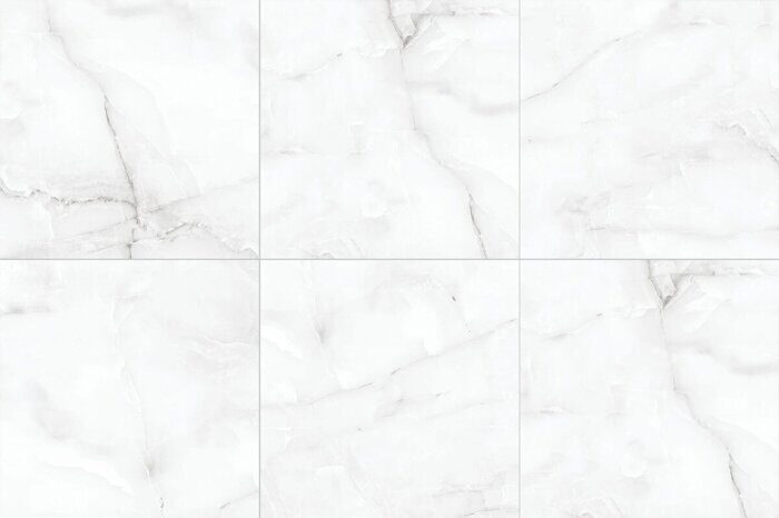 Antisky White Polished Staro керамогранит белый полированный 60х60 см