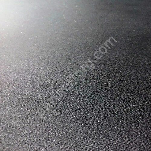 Black & White Juliano керамогранит чёрный матовый под ткань с блеском 60х60 см