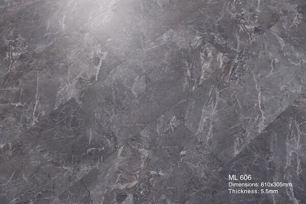 Грей марбл Profield Evolution stone кварц-виниловый замковый ламинат SPC, подложка IXPE
