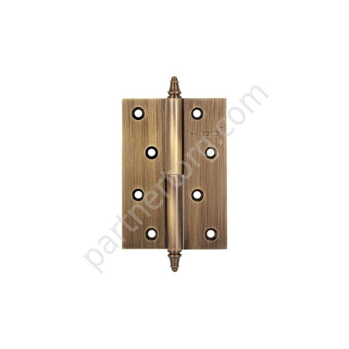 Archie A010-D 100X70X3-2B L античная бронза петля дверная левая разъемная с короной