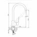 HB70587 Haiba смеситель для кухни высокий хром