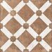 Carpet A17932 керамогранит орнамент многоцветный матовый 30х30см Cersanit
