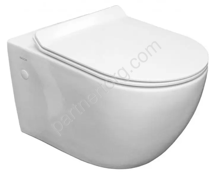 Унитаз подвесной безободковый Maison MD492-49 49,0 см с сидением