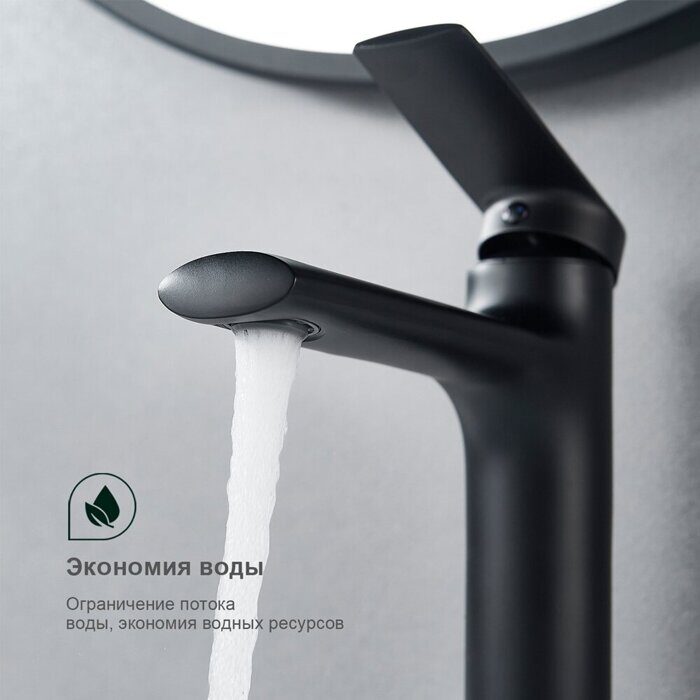 S50.10.06 Splenka Смеситель для умывальника, черный