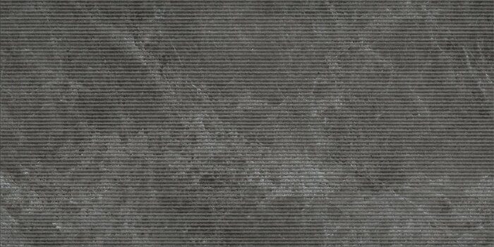 Rigato декор антрацит R10A керамогранит матовый 60х120см Vitra