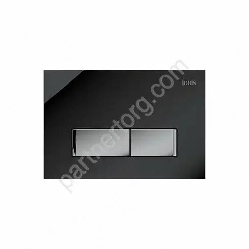 Клавиша для инсталляции Unifix универсальная черное стекло Iddis, UNG10GBi77