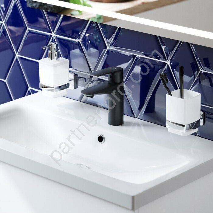 0F90A02122 Gem черный матовый смеситель для умывальника излив  99 мм Распродажа