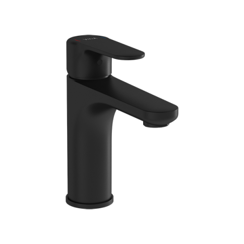 Vitra Root Round A4270636EXP смеситель для раковины чёрный матовый