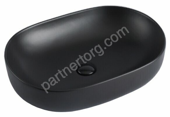 Azario темно-серая матовая  раковина настольная 60х41,5х13,5 см AZ-2196MDH