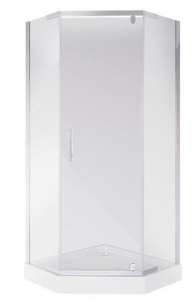 Niagara Eco NG-010-14D 100х100х195см душевое ограждение, поддон  13см, прозрачное стекло