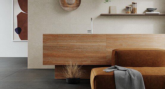 StoneSystem терра антрацит R10A керамогранит матовый 60х120см Vitra
