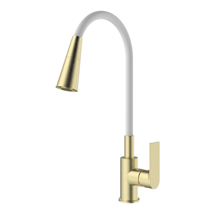 S05.43.03 Splenka Смеситель для кухни, сатин золотой