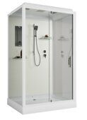 Niagara Standart ST100/80/15Q  душевая кабина  квадратная 100х80х215см, пристенно-фронтальная, низкий поддон