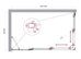 BelBagno LUCE-AH-21-150/90-C-Cr душевой уголок 150х90х195 см, дверь раздвижная, стекло прозрачное, профиль хром