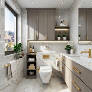 Туалетные тумбы и тумбы под унитаз