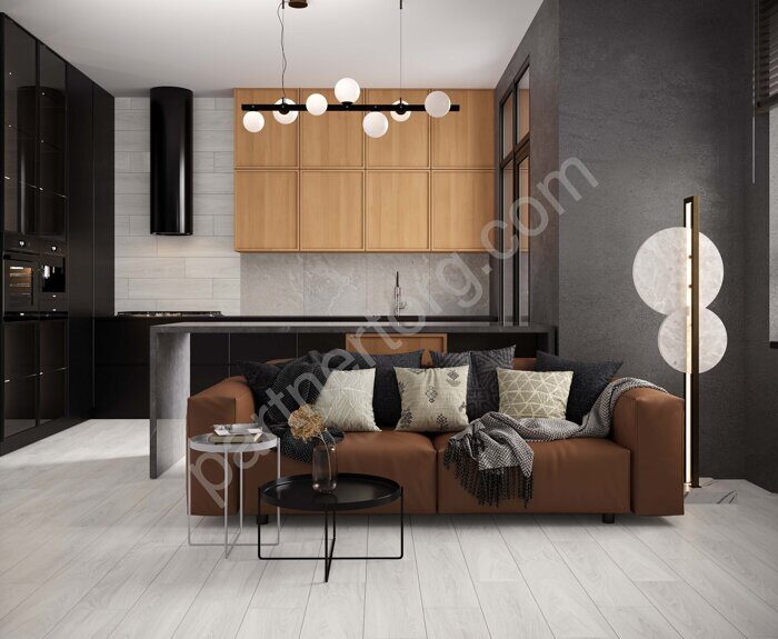 Polo white белый матовый керамогранит 20х80см Laparet K952690R0001LPET