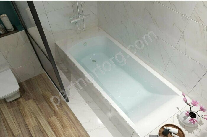 Фиджи 180х80см ванна акриловая Santek