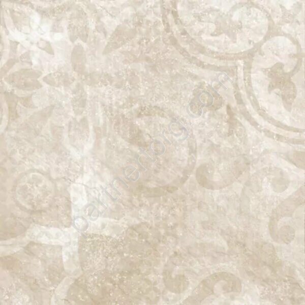 Ricci керамогранит бежевый матовый sugar-эффект узор 60х60см Alma Ceramica GFU04RIC14R