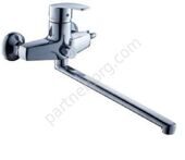 Nord смеситель для ванной с длинным изливом Gross Aqua 7517514С-35L(F)