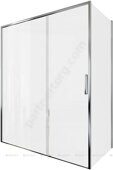 Aquanet Pleasure Evo, 00324119, AE65-120x80-CT, душевой уголок прямоугольный, 120х80х190 см прозрачное стекло, профиль хром