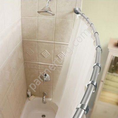 Карниз для шторы к  ванне асимметричной Акванет Ямайка