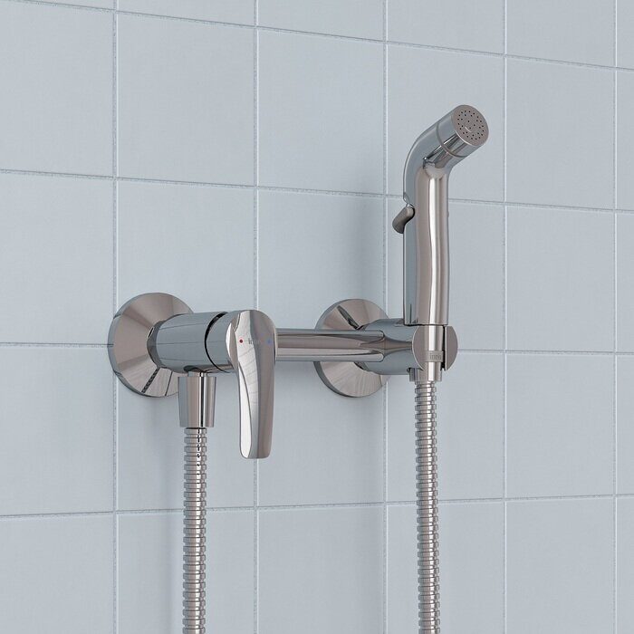 Ray Iddis хром смеситель для ванны с гигиеническим душем RAYSB00i08